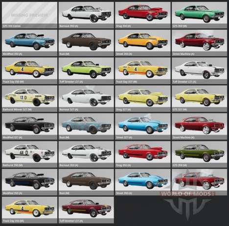 Holden Monaro GTS 350 (HG) 1970 для BeamNG Drive