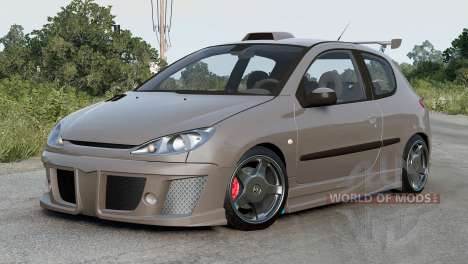 Peugeot 206 GTi HDi 2004 для BeamNG Drive