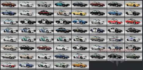 Ford Crown Victoria LX (EN114) 2000 для BeamNG Drive