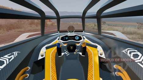 Lamborghini Egoista 2013 для BeamNG Drive