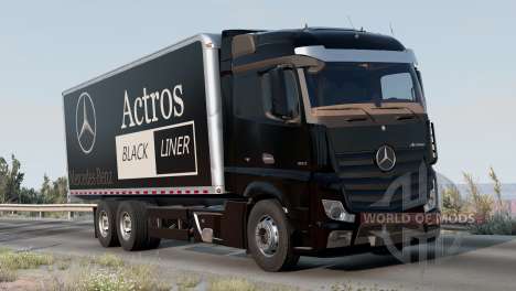 Mercedes-Benz Actros 6x4 (Br.963) 2017 для BeamNG Drive