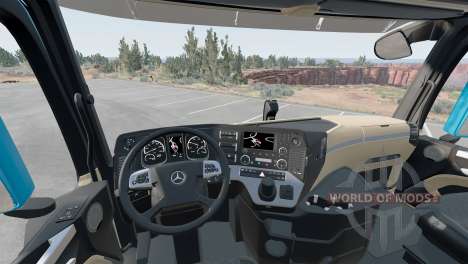 Mercedes-Benz Actros 6x4 (Br.963) 2017 для BeamNG Drive