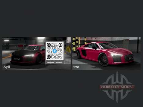 Audi R8 V10 RWS (Type 4S) 2018 для BeamNG Drive