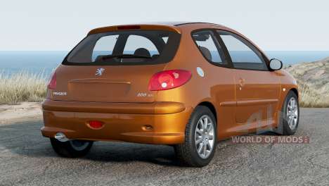 Peugeot 206 GTi HDi 2004 для BeamNG Drive