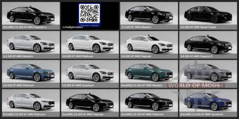 Kia K9 (RJ) 2019 для BeamNG Drive