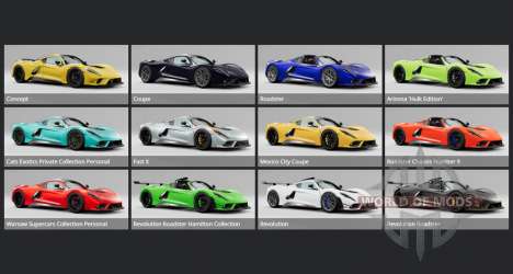 Hennessey Venom F5 Revolution Roadster 2023 для BeamNG Drive