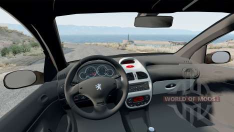 Peugeot 206 GTi HDi 2004 для BeamNG Drive