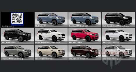 Lincoln Navigator (U554) 2018 для BeamNG Drive