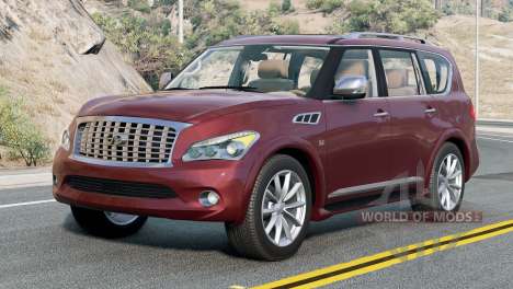 Infiniti QX80 5.6 2021 для BeamNG Drive