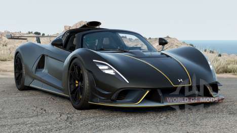 Hennessey Venom F5 Revolution Roadster 2023 для BeamNG Drive