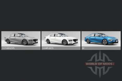 Hyundai Mistra EV (DU2) 2021 для BeamNG Drive