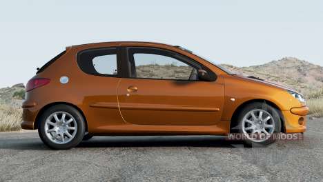 Peugeot 206 GTi HDi 2004 для BeamNG Drive