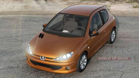 Peugeot 206 GTi HDi 2004 для BeamNG Drive