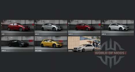 Mercedes-Benz A 45 AMG 4Matic (W176) 2014 для BeamNG Drive
