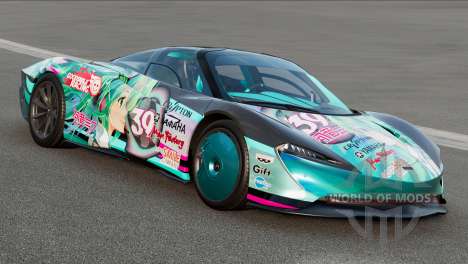 McLaren MSO Speedtail Albert 2021 для BeamNG Drive