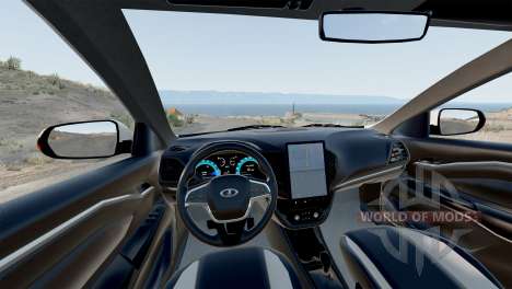 Лада Веста Техно (GFL) 2023 для BeamNG Drive