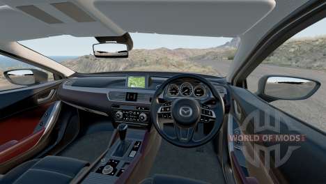 Mazda Atenza Sedan (GJ) 2018 для BeamNG Drive