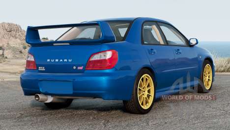 Subaru Impreza WRX STi Prodrive Style (GDB) 2001 для BeamNG Drive