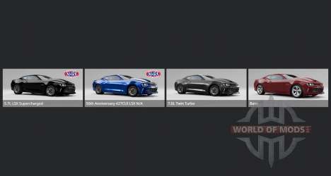 Chevrolet COPO Camaro 2016 для BeamNG Drive