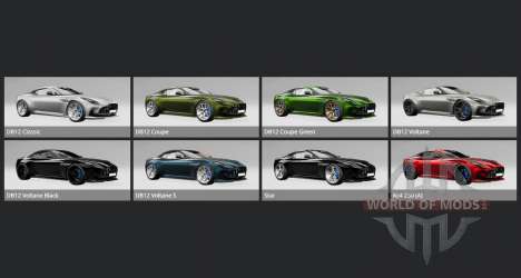 Aston Martin DB12 2023 для BeamNG Drive