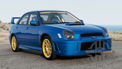 Subaru Impreza WRX STi Prodrive Style (GDB) 2001 для BeamNG Drive