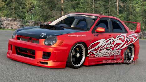 Subaru Impreza WRX STi Prodrive Style (GDB) 2001 для BeamNG Drive