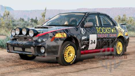 Subaru Impreza WRX STi Prodrive Style (GDB) 2001 для BeamNG Drive