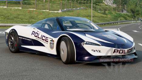 McLaren MSO Speedtail Albert 2021 для BeamNG Drive