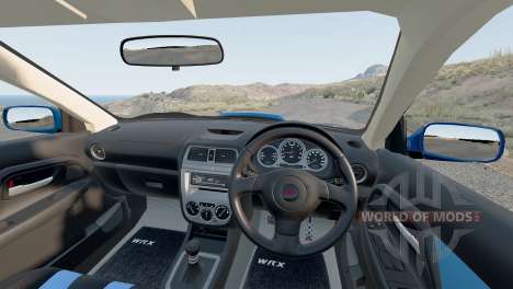 Subaru Impreza WRX STi Prodrive Style (GDB) 2001 для BeamNG Drive