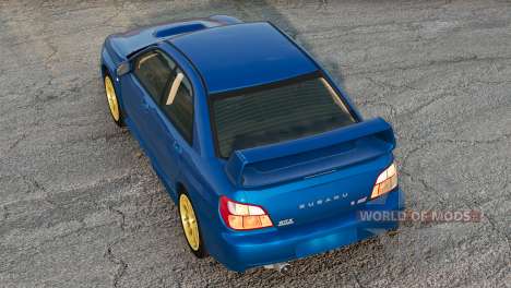 Subaru Impreza WRX STi Prodrive Style (GDB) 2001 для BeamNG Drive