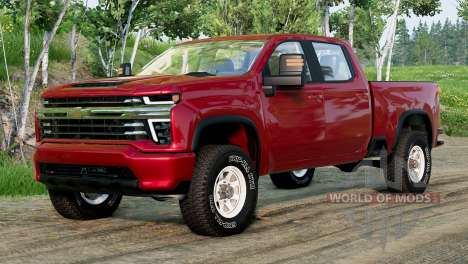 Chevrolet Silverado 3500 HD High Country 2020 для BeamNG Drive