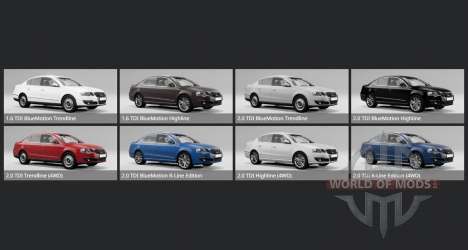 Volkswagen Passat 2.0 TDI (B6) 2005 для BeamNG Drive