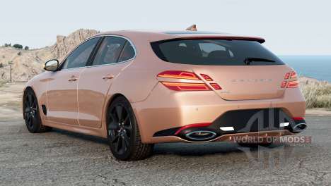 Genesis G70 AWD Shooting Brake 2021 для BeamNG Drive