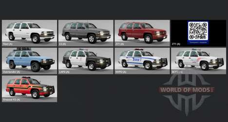 Chevrolet Tahoe (GMT840) 2006 для BeamNG Drive