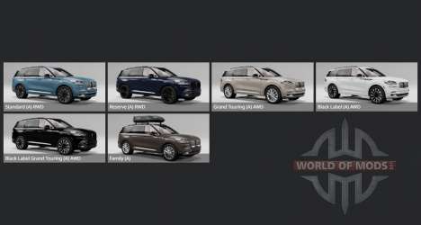 Lincoln Aviator Grand Touring (U611) 2020 для BeamNG Drive