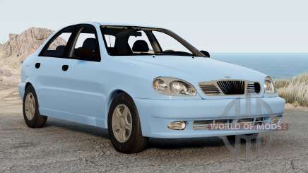 Daewoo Lanos Sedan (T100) 1999 для BeamNG Drive
