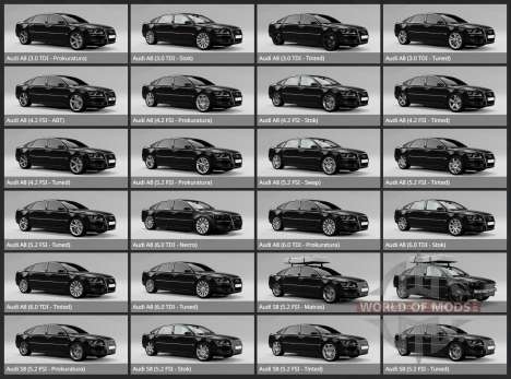 Audi S8 (D3) 2006 для BeamNG Drive