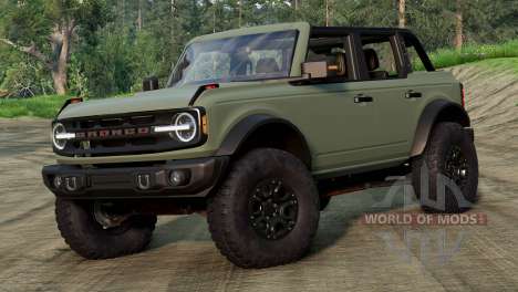 Ford Bronco 4-Door Wildtrak 2021 для BeamNG Drive