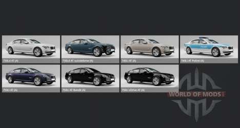 BMW 750Li xDrive (F02) 2008 для BeamNG Drive