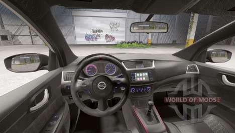 Nissan Sentra Nismo (B17) 2019 для BeamNG Drive