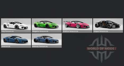 Lamborghini Temerario Alleggerita (LB634) 2025 для BeamNG Drive