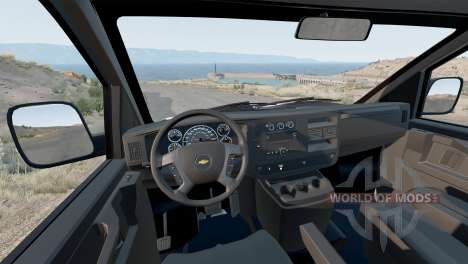 Chevrolet Express 3500 Extended Cargo Van 2022 для BeamNG Drive