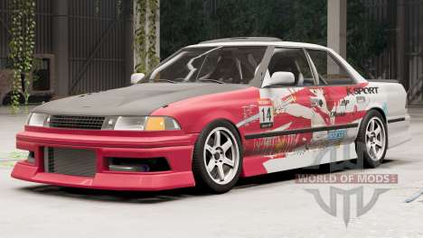 Toyota Mark II GT TwinTurbo (JZX81) 1991 для BeamNG Drive