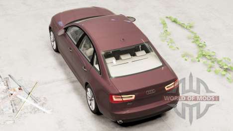 Audi A6 3.0 TDI Sedan (Typ 4G) 2011 для BeamNG Drive