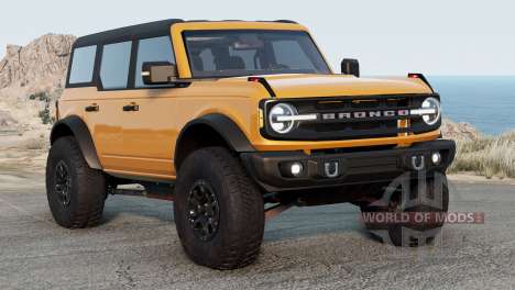 Ford Bronco 4-Door Wildtrak 2021 для BeamNG Drive