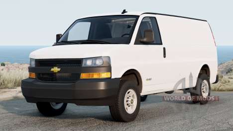 Chevrolet Express 3500 Extended Cargo Van 2022 для BeamNG Drive