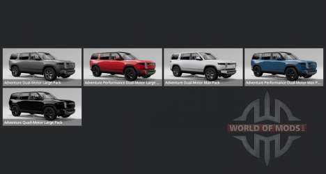 Rivian R1S 2022 для BeamNG Drive