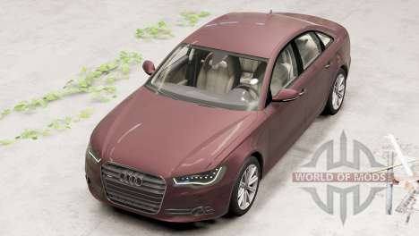 Audi A6 3.0 TDI Sedan (Typ 4G) 2011 для BeamNG Drive