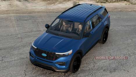 Ford Explorer ST (U625) 2022 для BeamNG Drive