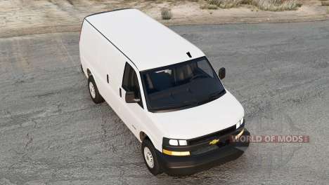Chevrolet Express 3500 Extended Cargo Van 2022 для BeamNG Drive